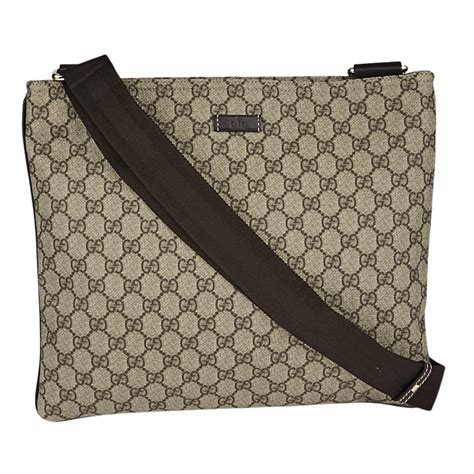 gucci fabric messenger bag|gucci messenger bag for women.